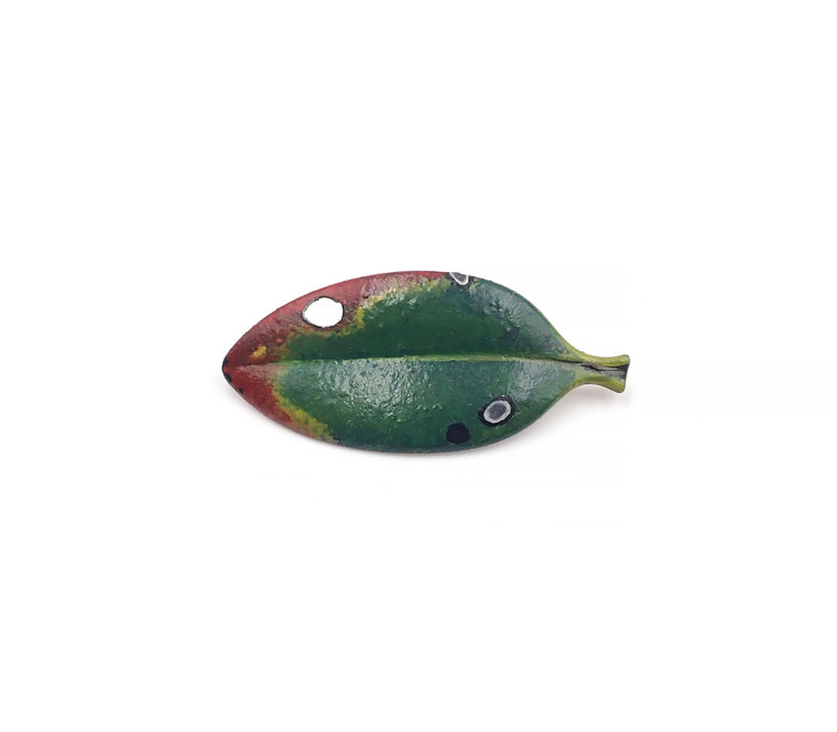 Pohutukawa Leaf Brooch