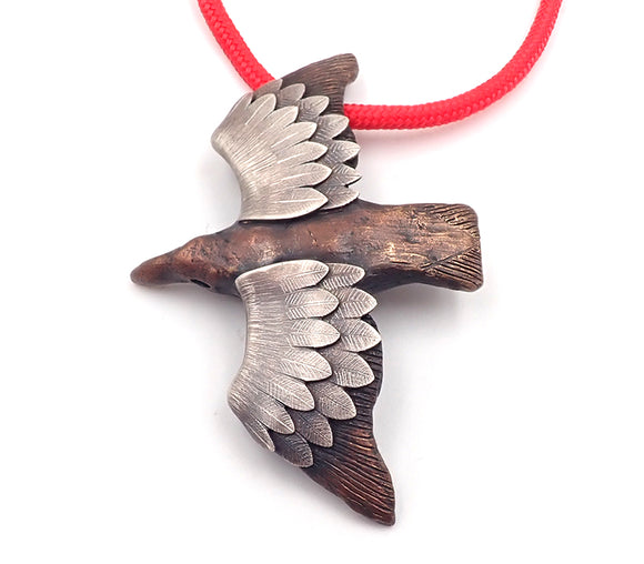 Lisa West petrel necklace pendant bird