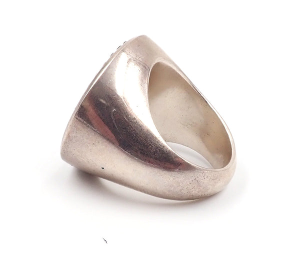“NZ Jewellery” “New Zealand Jewellery” “NZ Made” “NZ handmade” “nz handmade ring” “handmade ring” “nz ring” “ring” “silver ring” "Ursula Grube" "signet ring" "beaded ring"