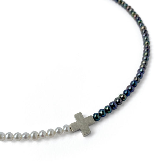 Bridge between light and dark Necklace