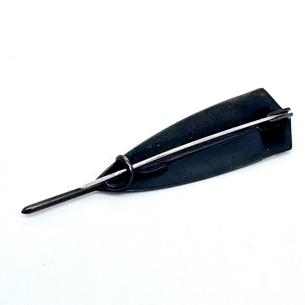 Huia Feather Brooch