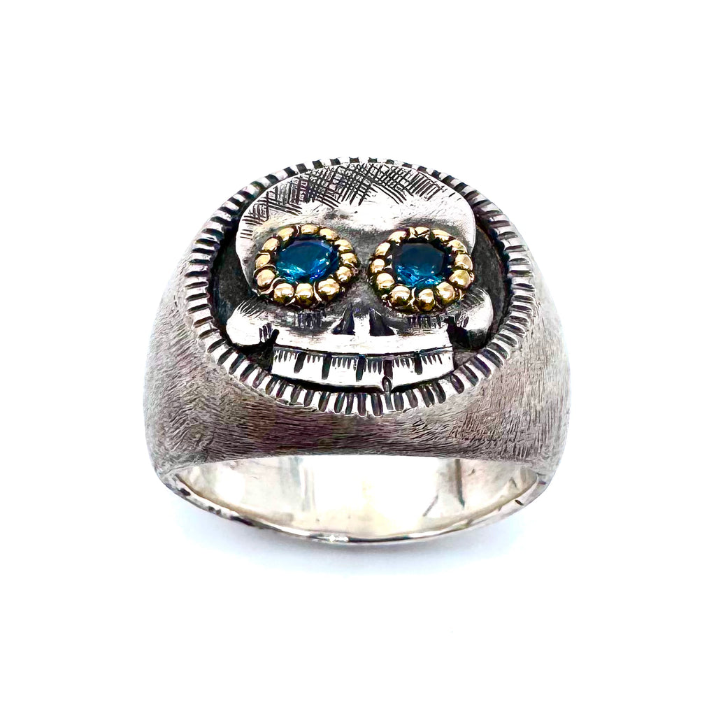 Memento Mori Skull Ring