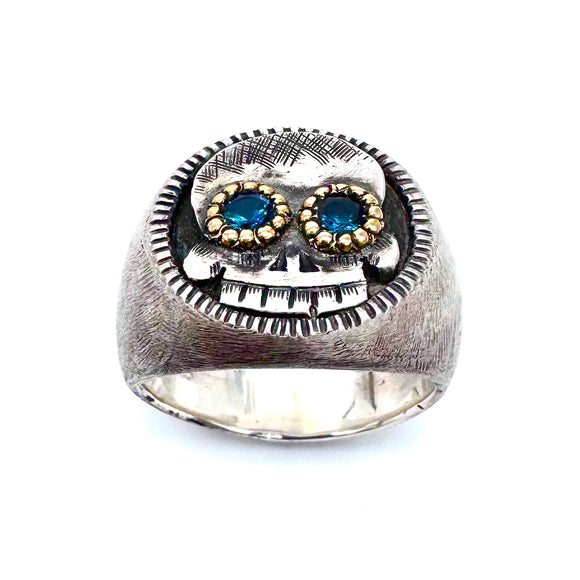Memento Mori Skull Ring