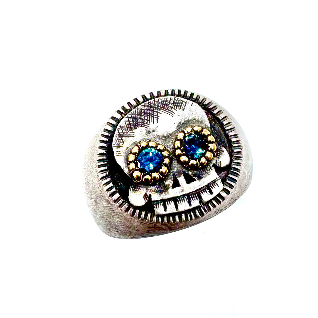 Memento Mori Skull Ring