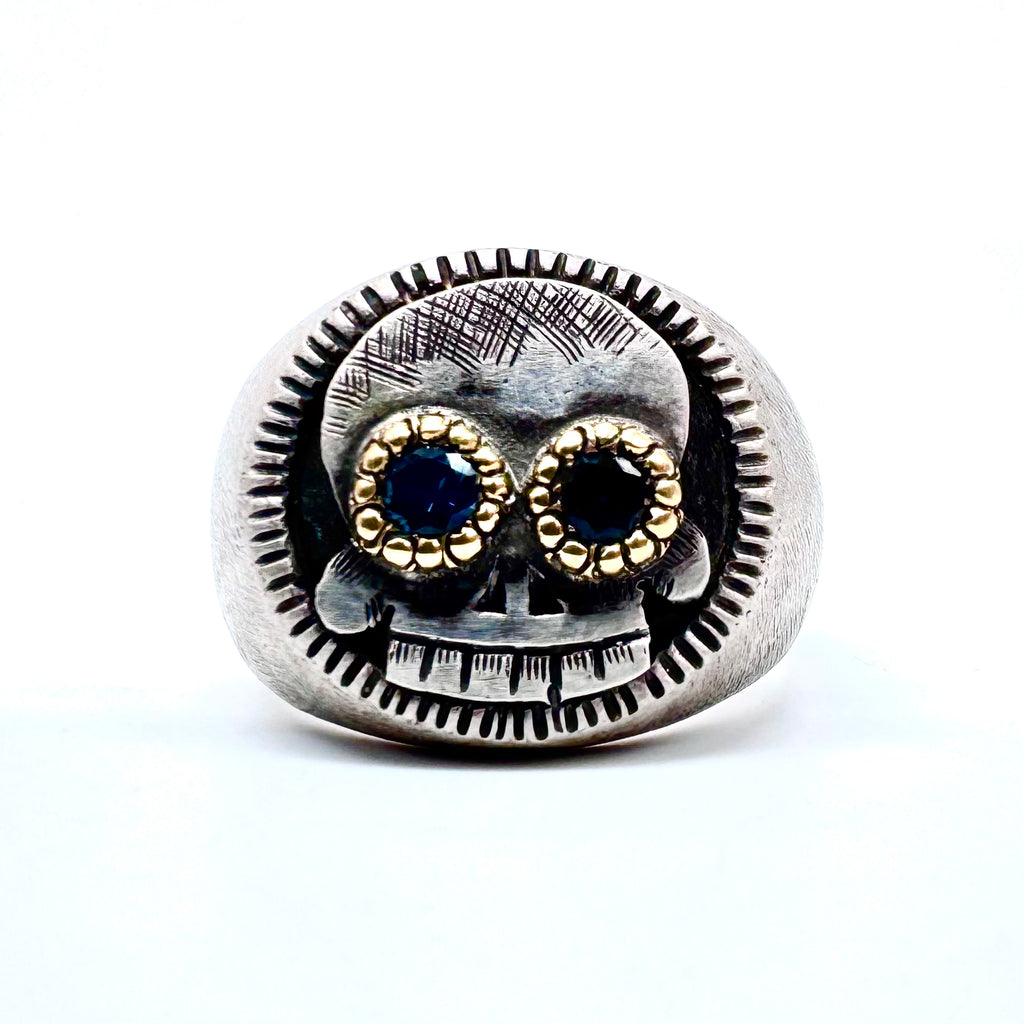 Memento Mori Skull Ring