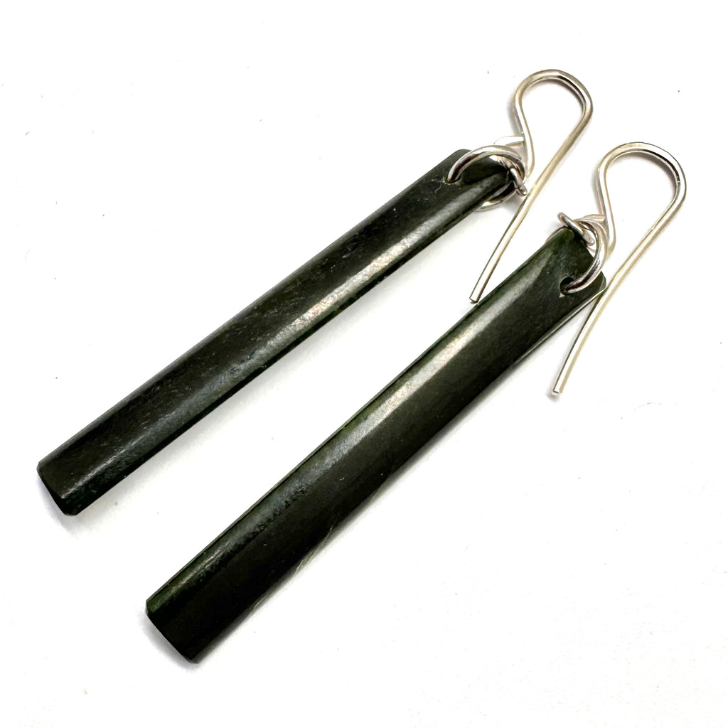 Kawakawa Pounamu, earrings
