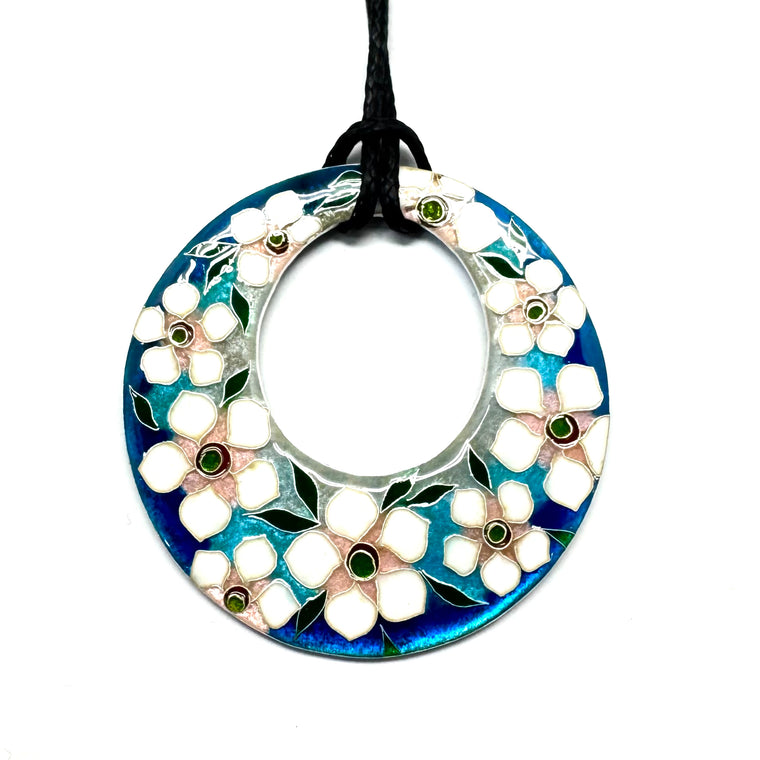 Blue Manuka Ring Pendant