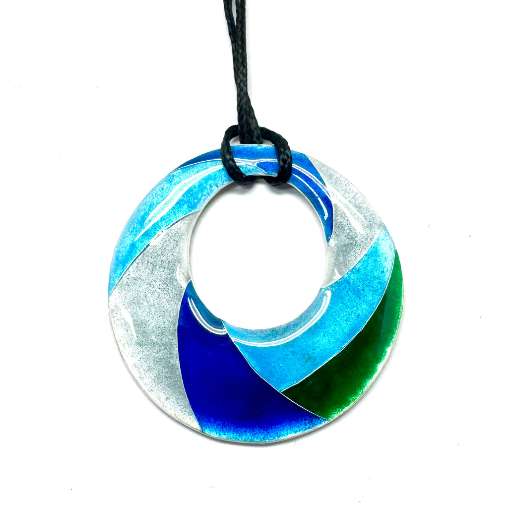 Blue Manuka Ring Pendant