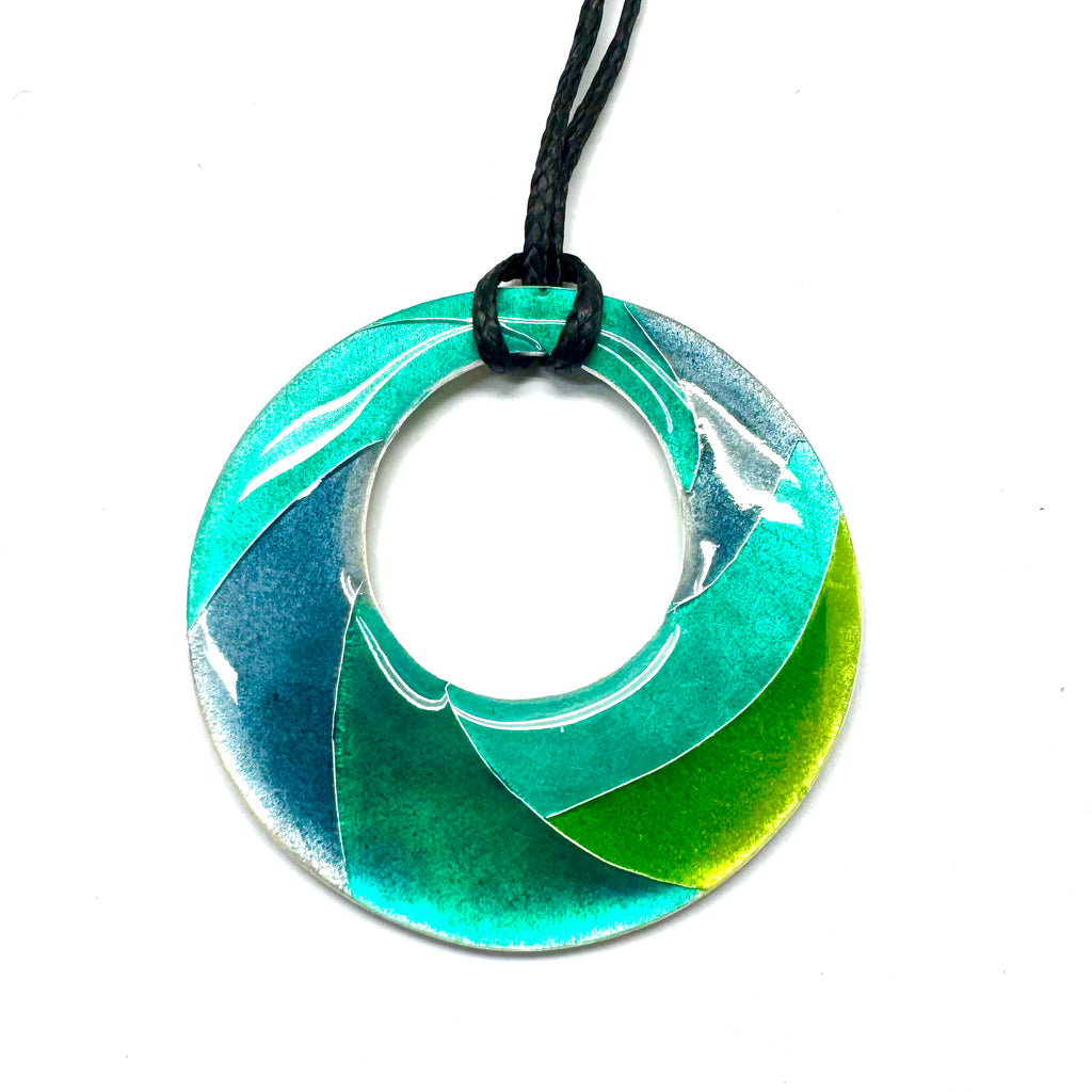 Green Manuka Ring Pendant