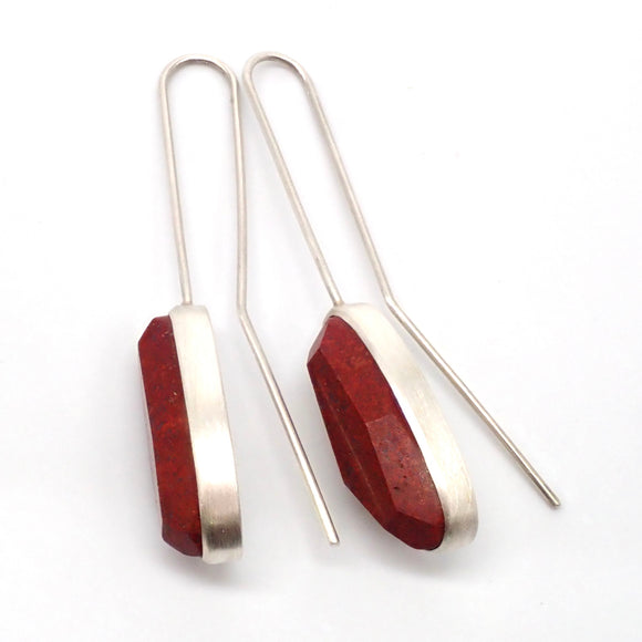 Organic Facet Earrings