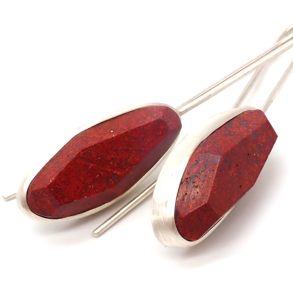 Organic Facet Earrings