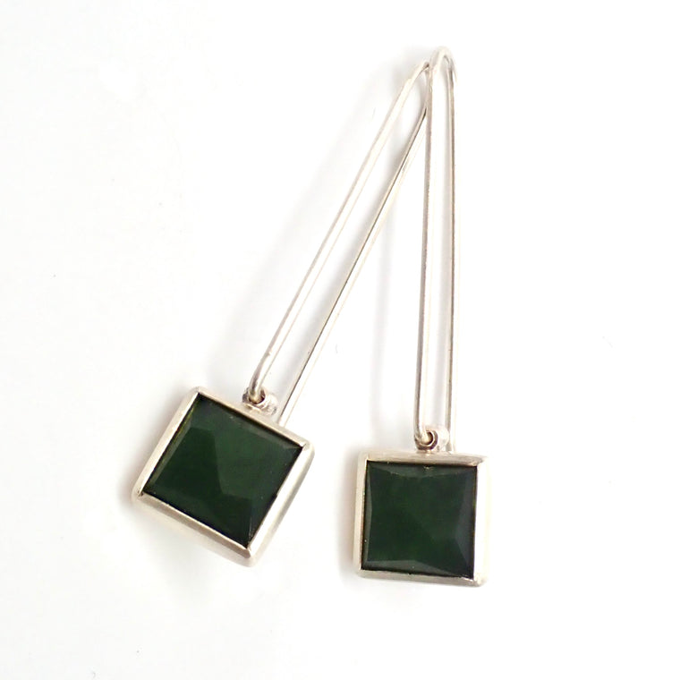Geometric Facetted Earrings