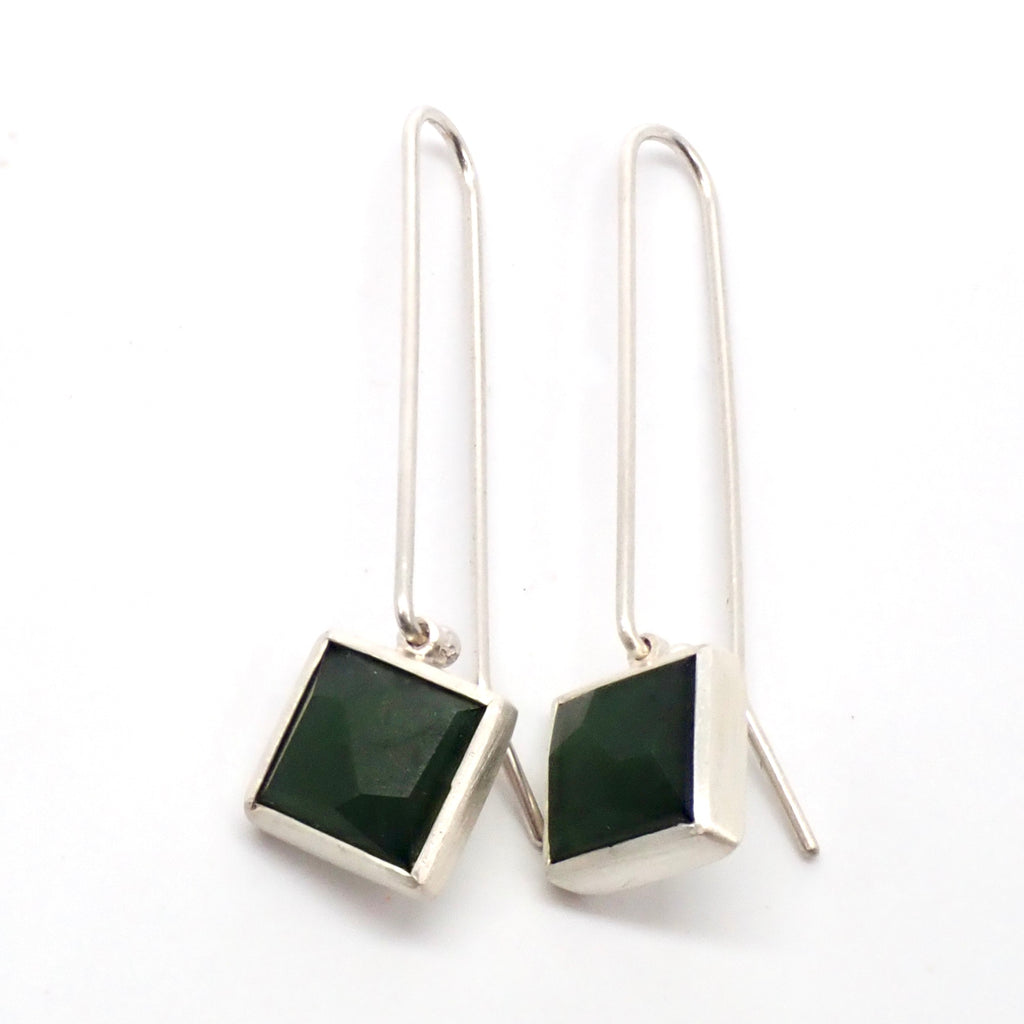 Geometric Facetted Earrings