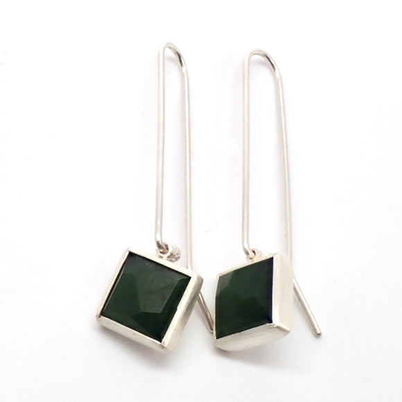 Geometric Facetted Earrings