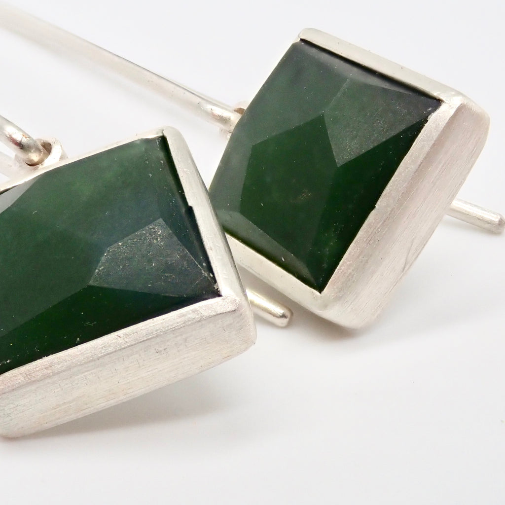 Geometric Facetted Earrings