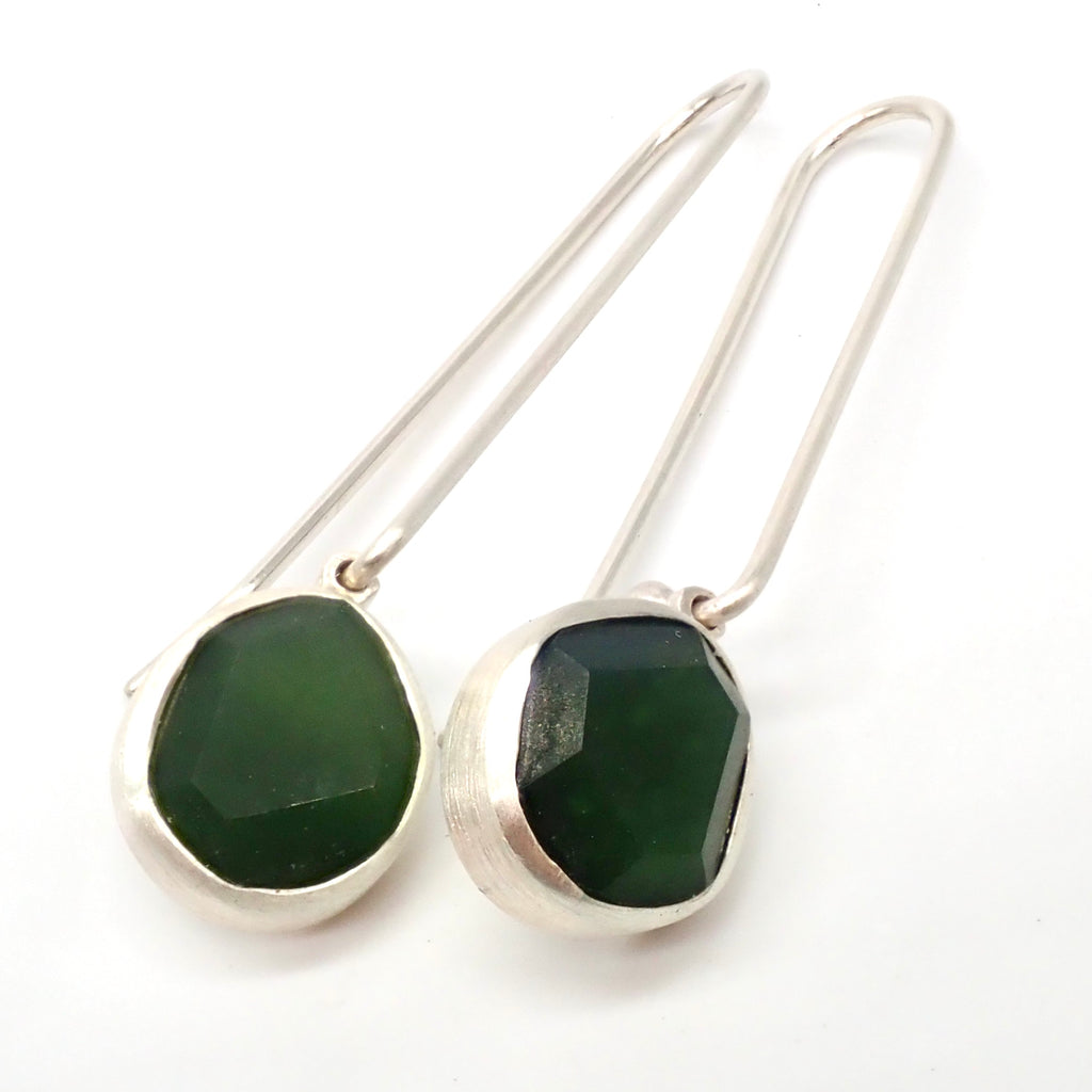 Organic Facet Earrings