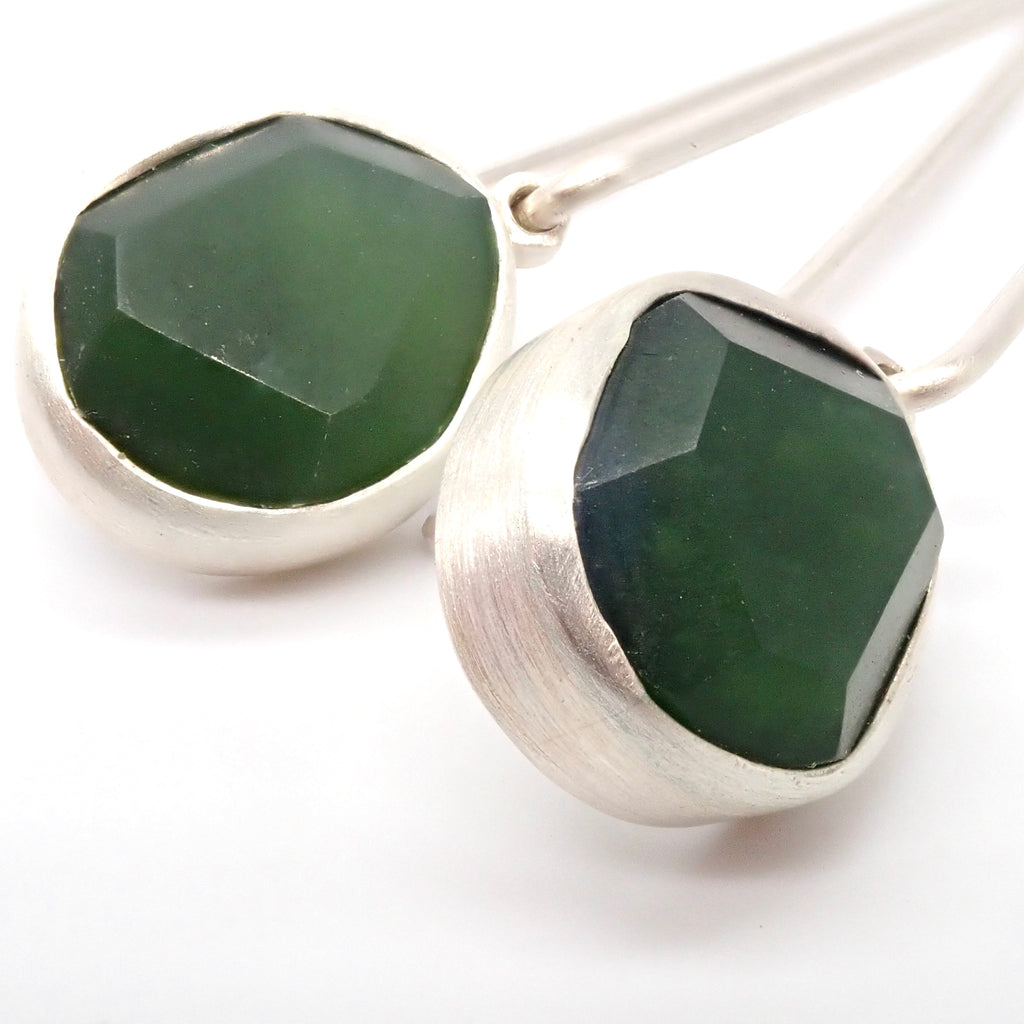 Organic Facet Earrings