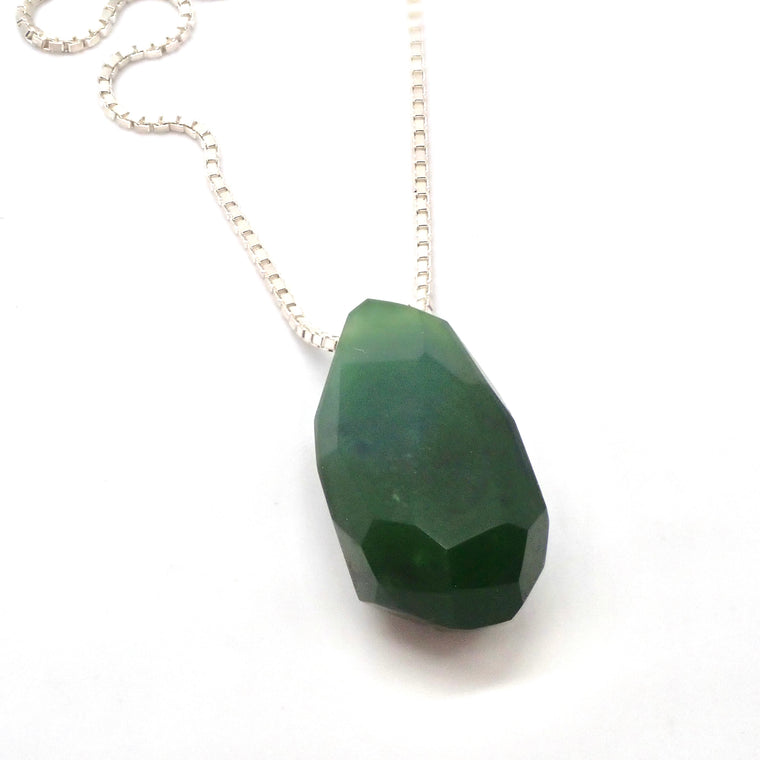 Organic Facet Rock Pendant