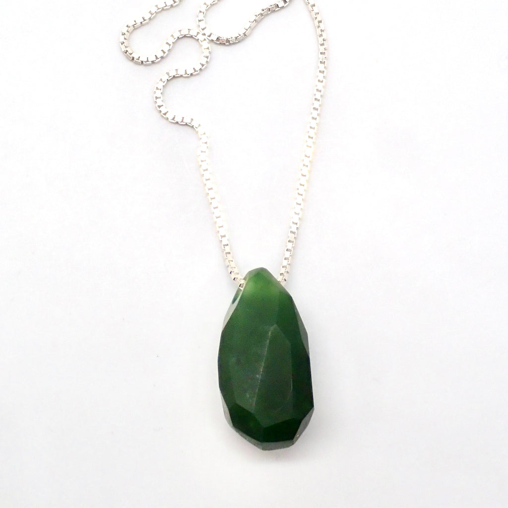 Organic Facet Rock Pendant