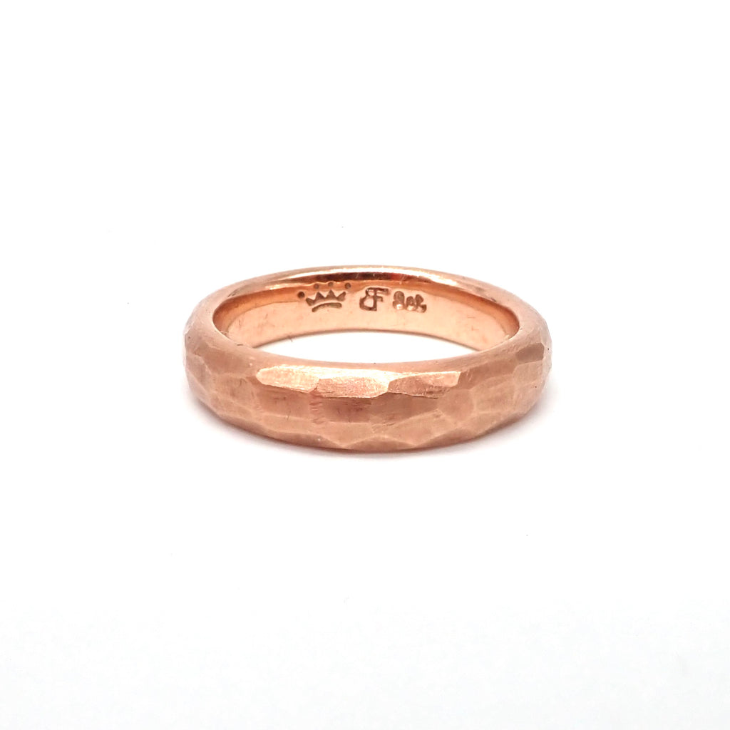 9ct Rose Gold Band