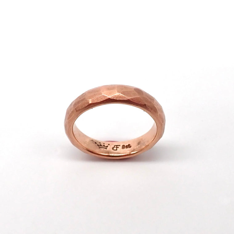 9ct Rose Gold Band