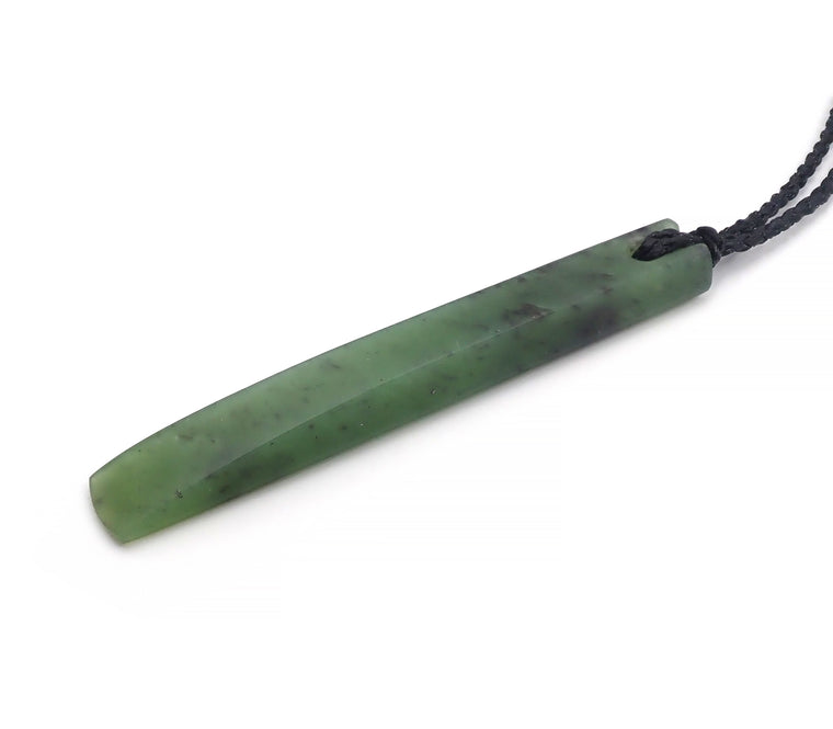 Faceted Pounamu Drop