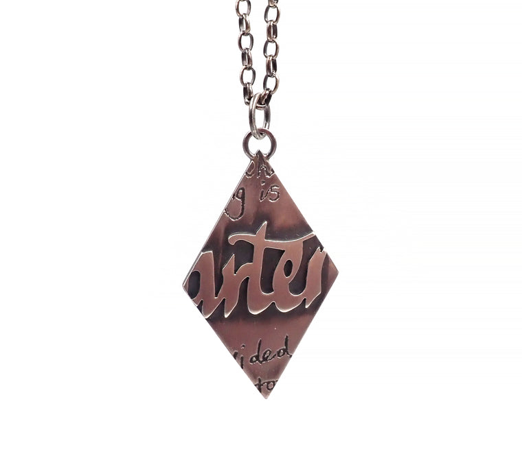 Etched Necklace