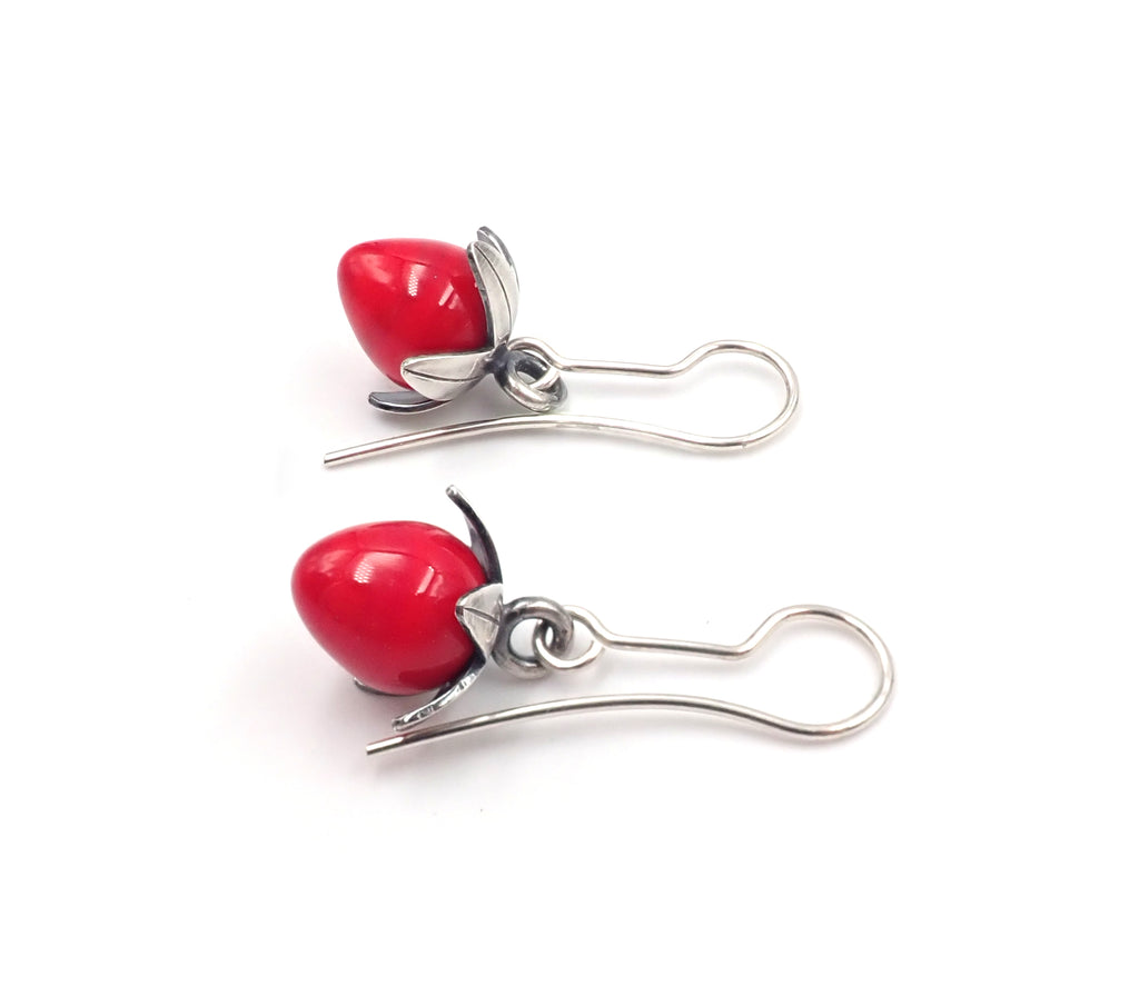 Red Berry Earrings