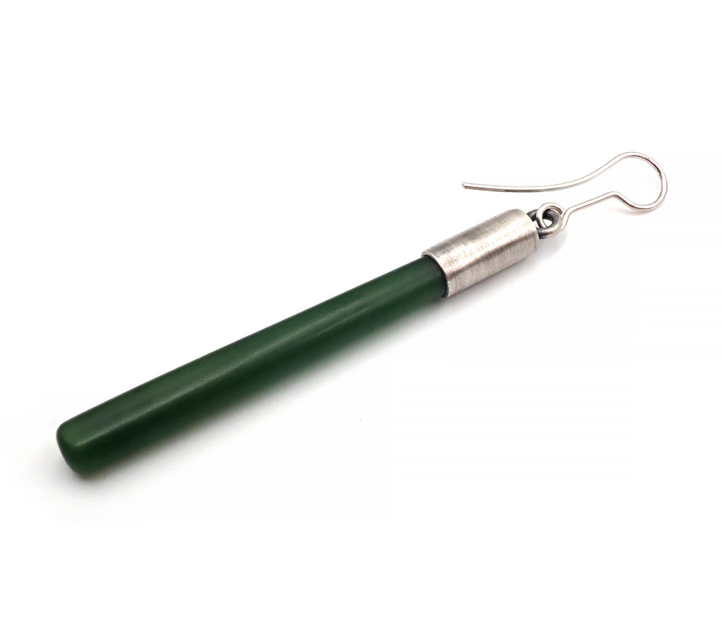 Pounamu Drop (Single) Earring