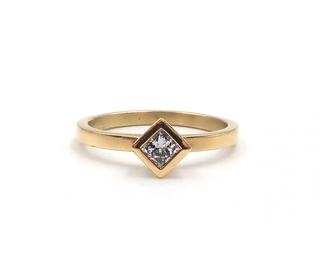 Princess Cut Diamond Ring