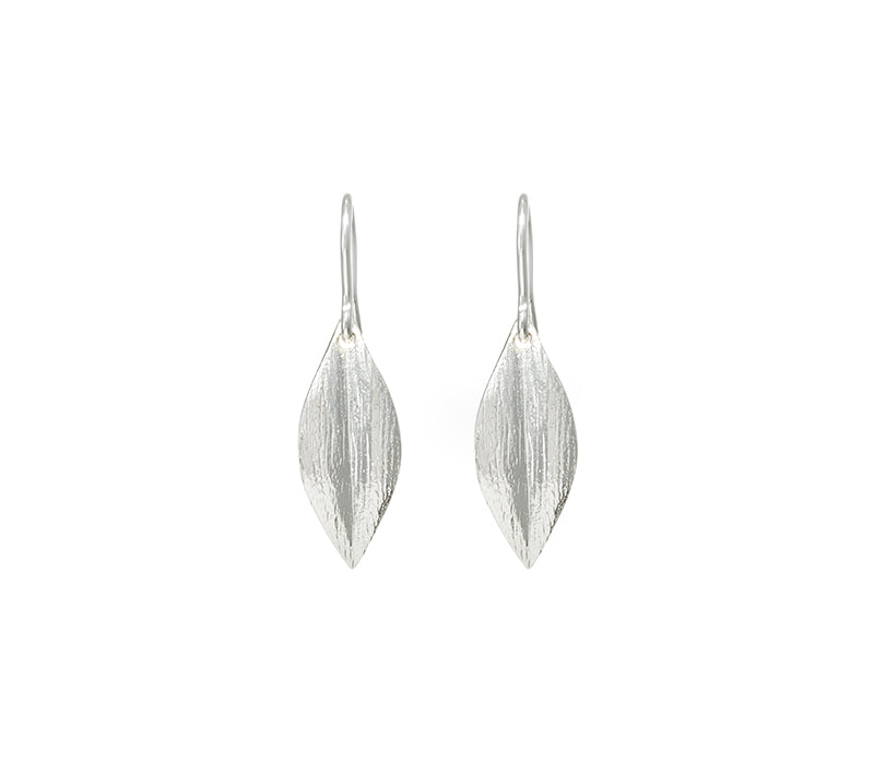 Silver Leaf Earrings