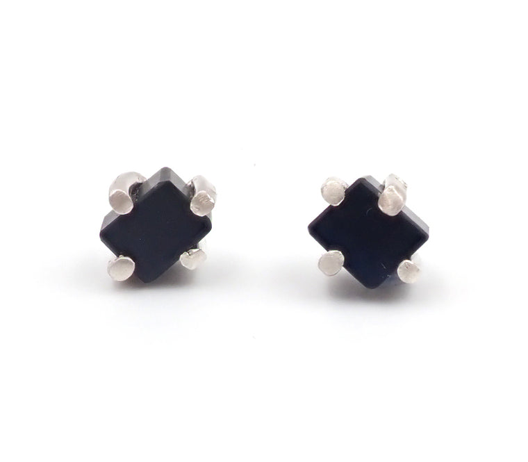 “NZ Jewellery” “New Zealand Jewellery” “NZ Made” “NZ handmade” “nz handmade earrings” “earrings”  “nz earrings” “handmade earrings” “studs” “silver earrings” “black jade earrings” “jade earrings”  "clutch stud" "black jade" "jade" "australian jade" "australian black jade" "Hannah Sheehan" 