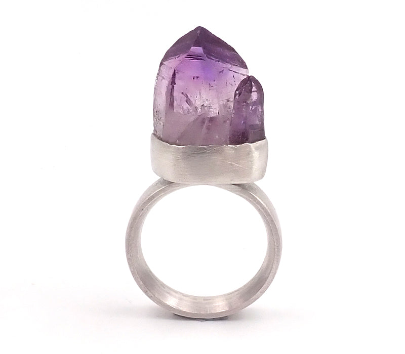 “NZ Jewellery” “New Zealand Jewellery” “NZ Made” “NZ handmade” “nz handmade ring” “handmade ring” “nz ring” “ring” “silver ring” "amethyst ring" "crystal ring" "Julie Trlin"
